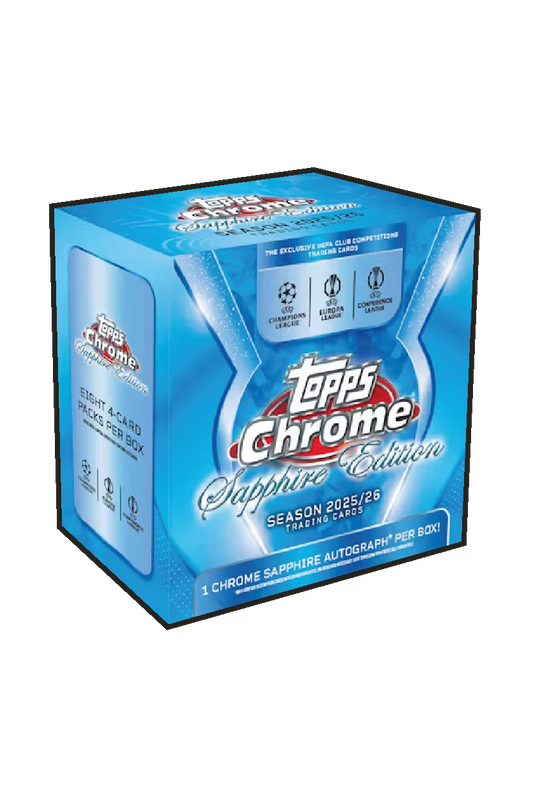 Topps Chrome Sapphire UEFA Club Competitions Hobby Box