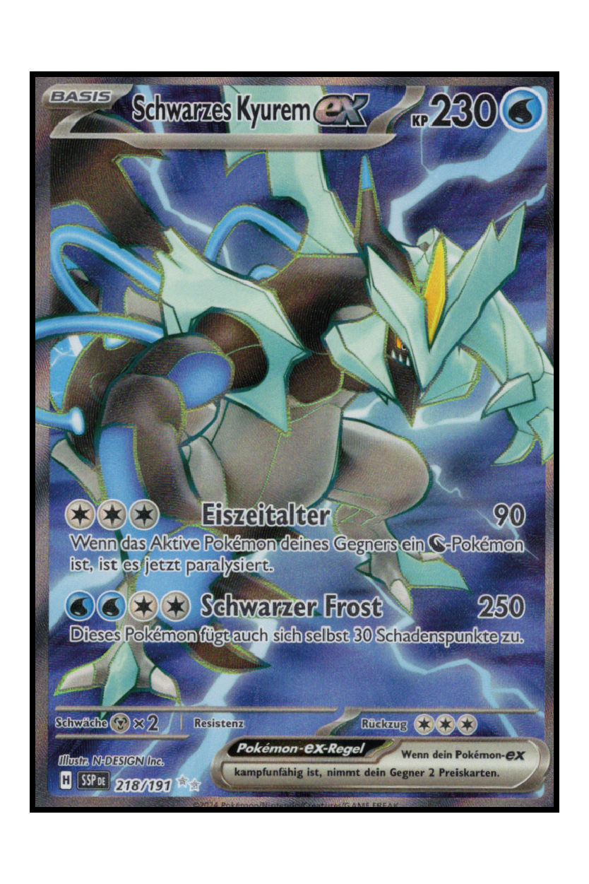Schwarzes Kyurem ex (SSP 218)