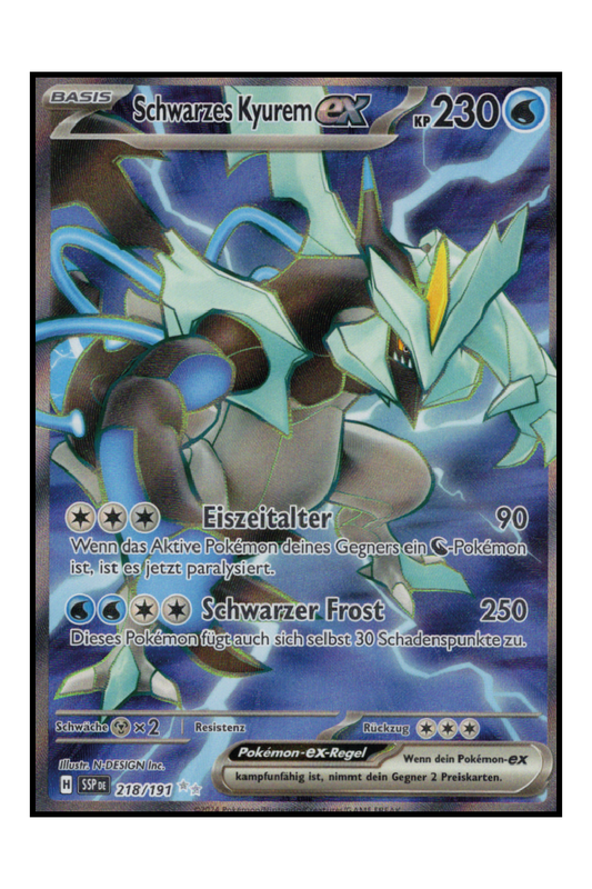 Schwarzes Kyurem ex (SSP 218)