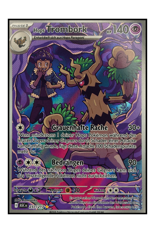 Hops Trombork (ASC 237) – Illustration Rare Pokémonkarte