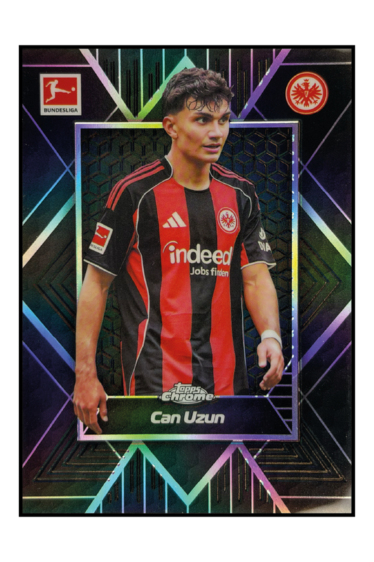 Can Uzun Shadow Etch – Fußball Sammelkarte