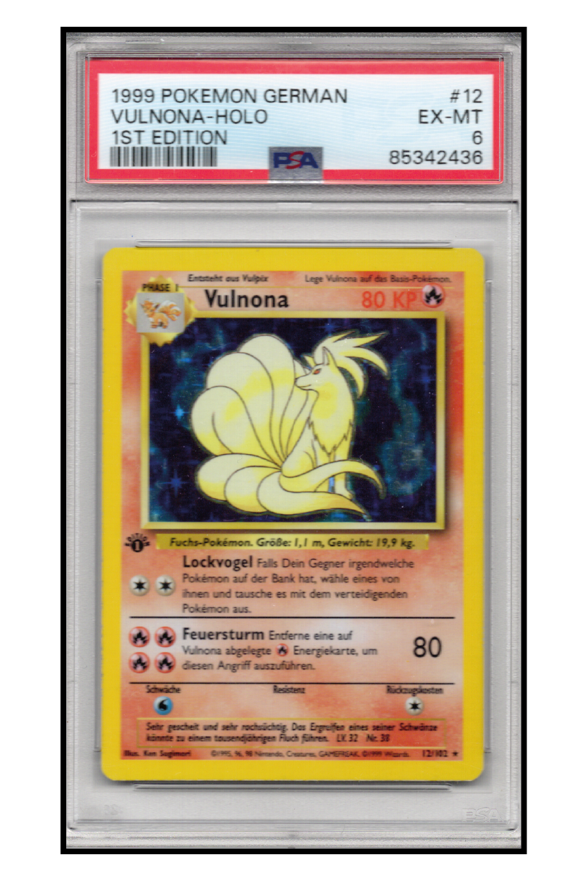 Vulnona 1st Edition (BS 12) PSA 6