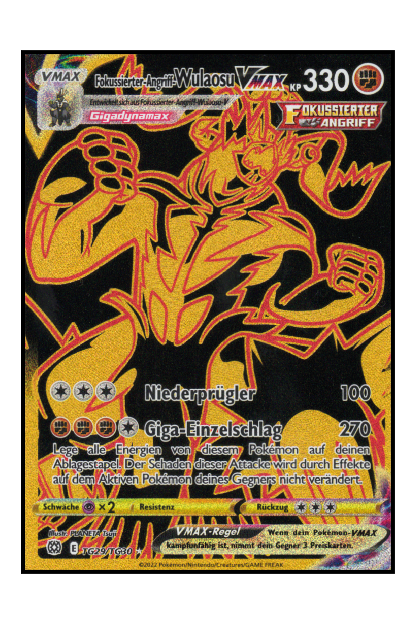 Fokussierter-Angriff-Wulaosu VMAX (BRS TG29)