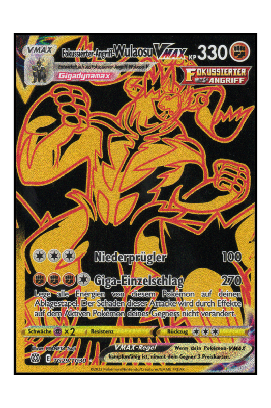 Fokussierter-Angriff-Wulaosu VMAX (BRS TG29)